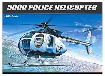Amazon.com: Academy Hughes 500D Police Helicopter : Arts